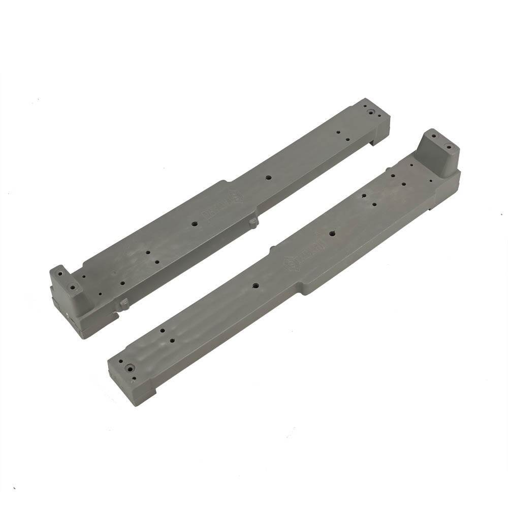 Plastic Frame End Bars ANEL 9 1/8'' PS Langstroth Hoffman SET of 2 pieces, HARD, GREY for wire