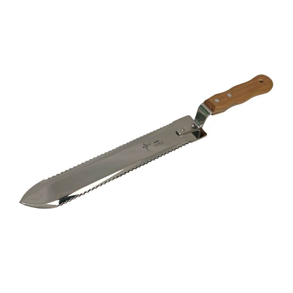 Uncapping knife serrated ( both sides) Supreme 28 cm