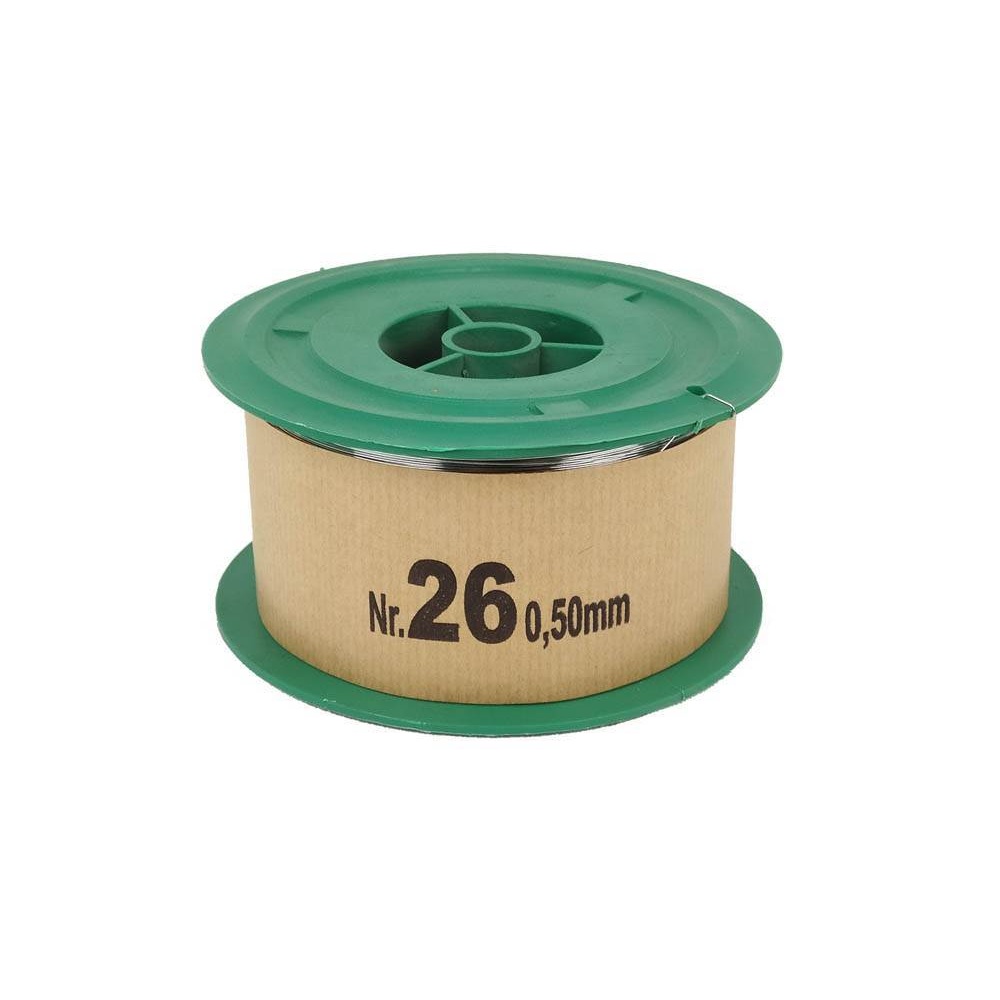 Beekeeping Wire, Hard No26 φ0,50mm, Roll of 2Kg