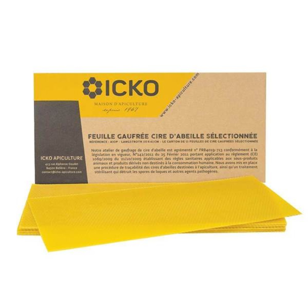 Drone Wax Foundations ICKO (pack of 5kg) - price of 1 piece