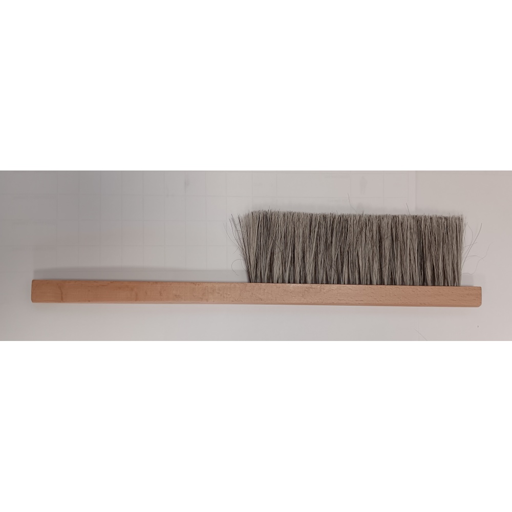 Bee brush with natural hair Wooden Handle