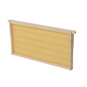 HONEY MASTERS - Frame full depth wood with beeswax foundation