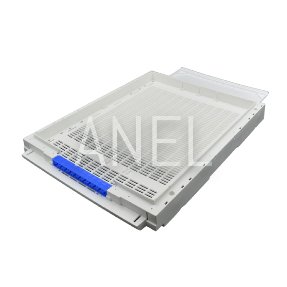 ANEL LockFit Ventilated Plastic Beehive Bottom Board Langstroth SET with Drawer